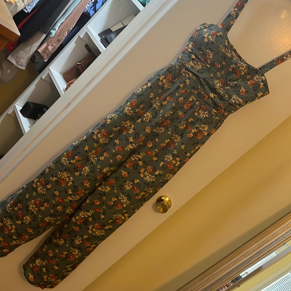 Band of the free floral jumpsuit brand new
